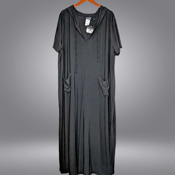 Attitudes by Renee Women's Jumpsuits Sz XL Jumpsuit Black - Picture 1 of 7